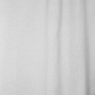 Mitchell Fabrics Meadow Breeze Winter textured white sheer swatch