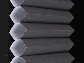 Lutron Madrid <1% shade fabric swatch in Carbon (HC-MAD-CB)