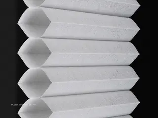 Lutron Oslo <1% shade fabric swatch in Dove (HC-OSL-DV)