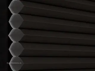 Lutron Rio Single-Cell Light-Filtering <1% shade fabric swatch in Black (LF-SL-BL)