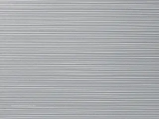 Lutron Stria Blackout shade fabric swatch in Cool Grey (RF-STR0-CG)
