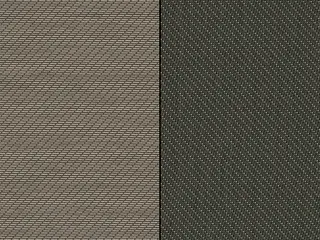 Phifer SheerWeave 2701/2703/2705/2710 1% shade fabric swatch in Charcoal / Brown (2701 V66)