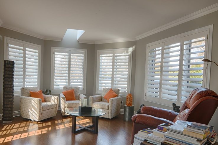 Custom shutters installation in a South Florida residence