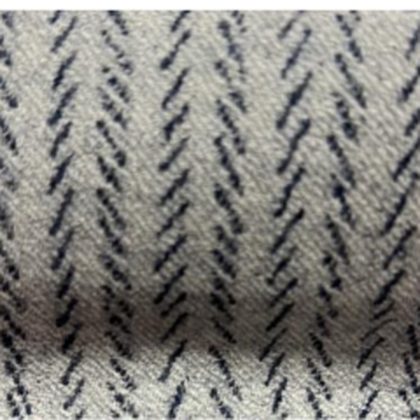 Holland and Sherry Spencer Ink DE13944 - melange wool flannel jacquard swatch
